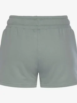 Short en matière sweat short d'intérieur avec logo brodé