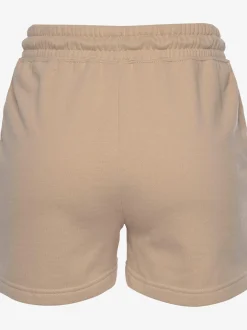 Short en matière sweat short avec ceinture à coulisse élastique