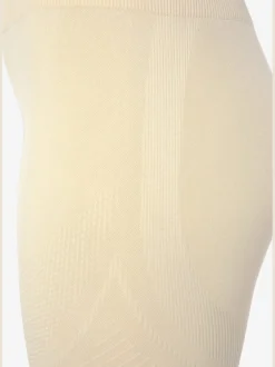 Short technique short sans coutures avec structure côtelée et effet moulant