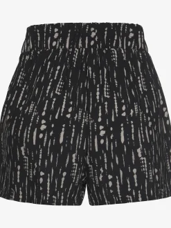 Short tissé ceinture élastique confortable