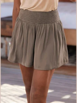 Short tissé short d'été léger