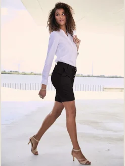 Shorts bermuda élastique doux