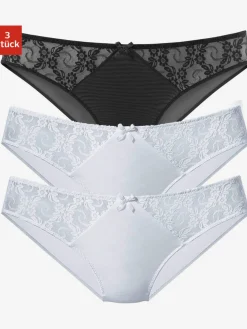 Slip dentelle jacquard