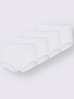 Slip taille haute côtes fines