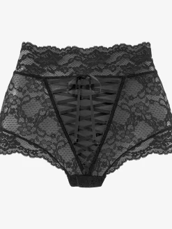 Slip taille haute de petite fleur gold