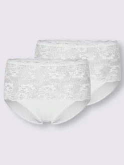 Slip taille haute jersey fin
