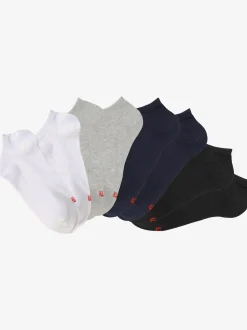 Socquettes basiques unisexe, lot de 8