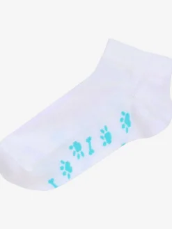 Socquettes motif de pattes doux sous la semelle