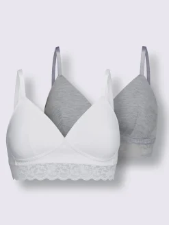 Soutien-gorge à coques sans armatures bon. a, b, c