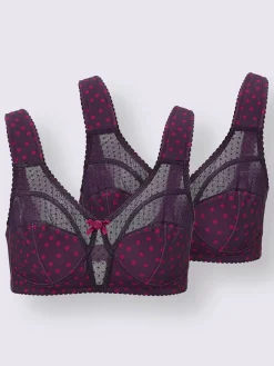 Soutien-gorge large sans armatures bon. b, c, d, e