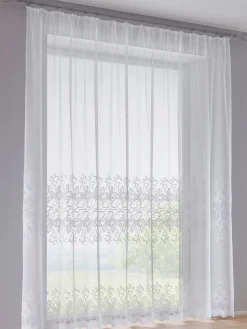 Store décoratif joli tissu jacquard