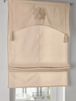 Store-bateau avec broderie