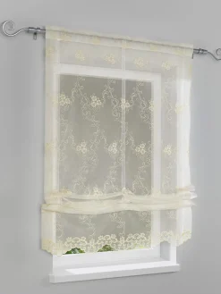 Store-bateau tissu transparent