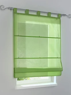 Store-bateau tissu uni