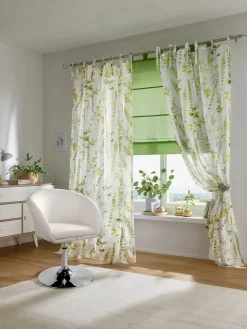 Store-bateau tissu uni