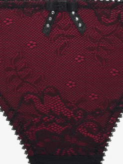 String dentelle doublée devant