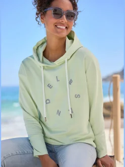 Sweatshirt à capuche capuche doublée