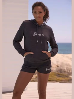 Sweatshirt à capuche chiné