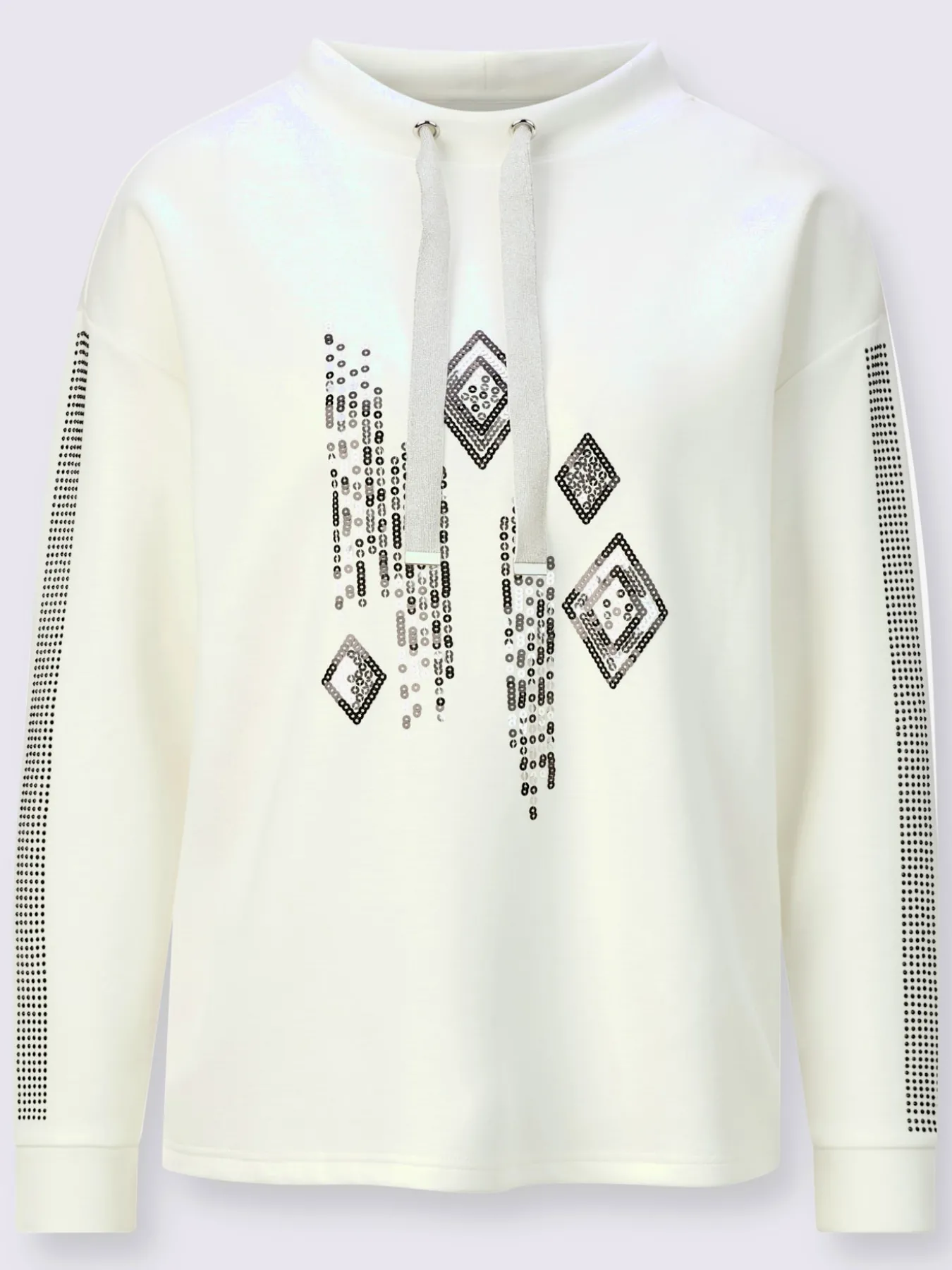 Sweatshirt à capuche mélange de modal doux