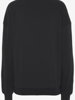 Sweatshirt à encolure ronde et imprimé floral
