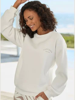 Sweatshirt avec logo brodé