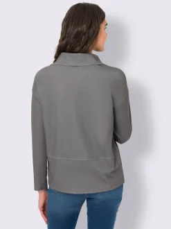 Sweatshirt col camionneur