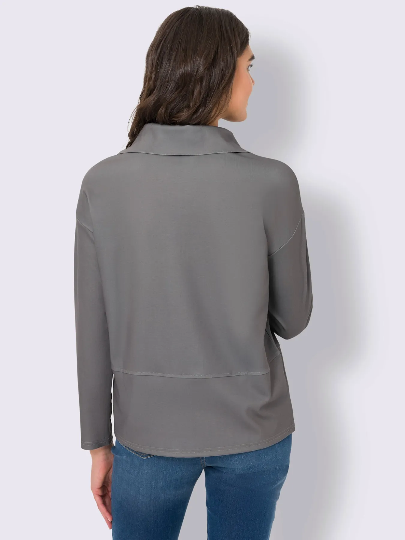 Sweatshirt col camionneur