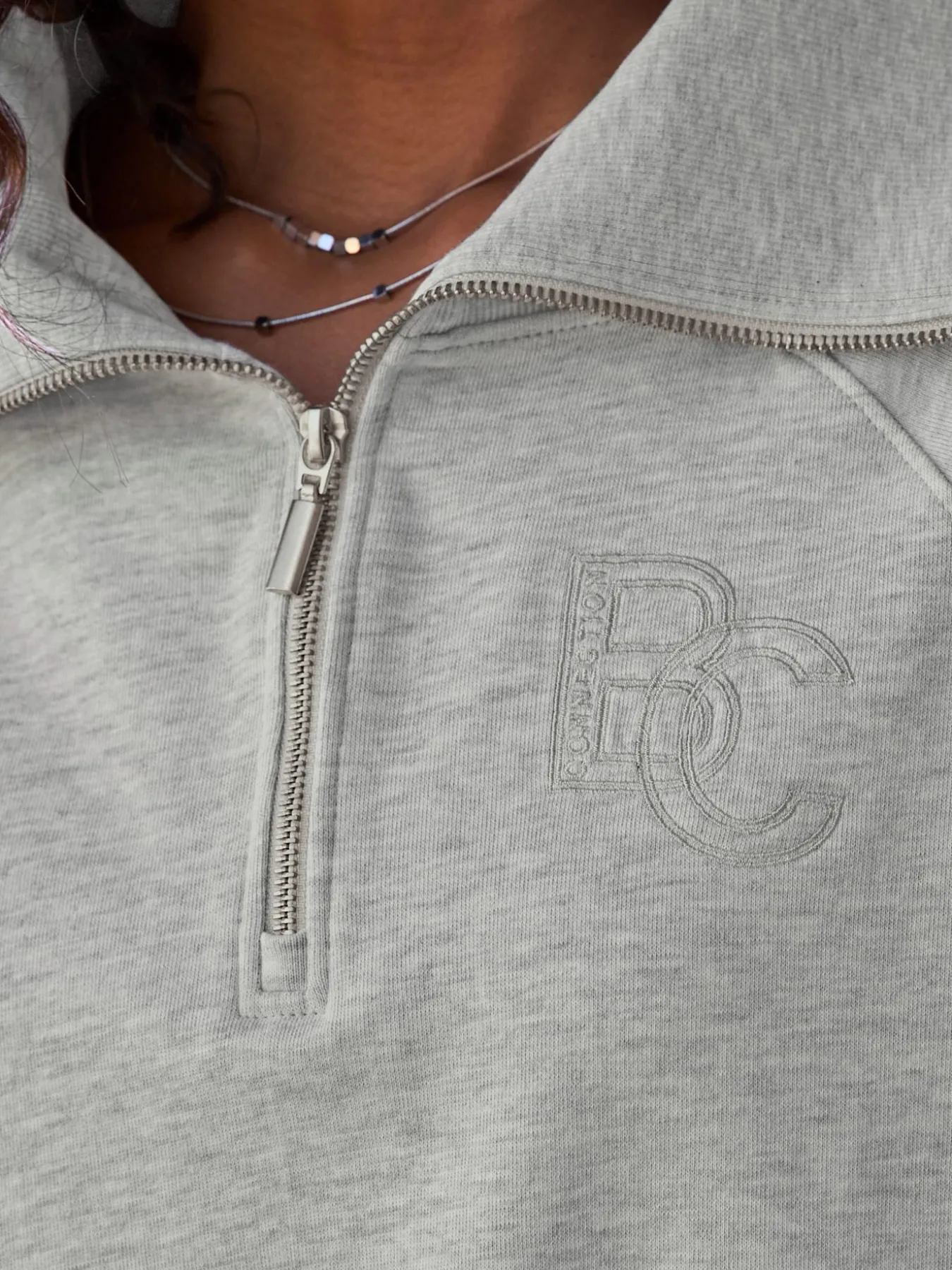 Sweatshirt col camionneur