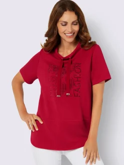 Sweatshirt coupe affinante