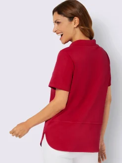 Sweatshirt coupe affinante