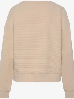 Sweatshirt en qualité côtelée
