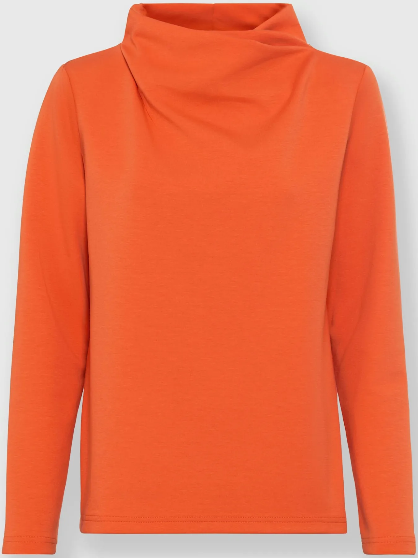Sweatshirt encolure raffinée