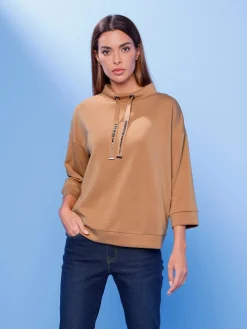 Sweatshirt mancherons tendance
