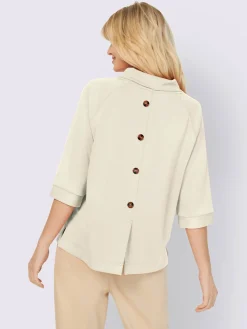 Sweatshirt mélange de modal doux