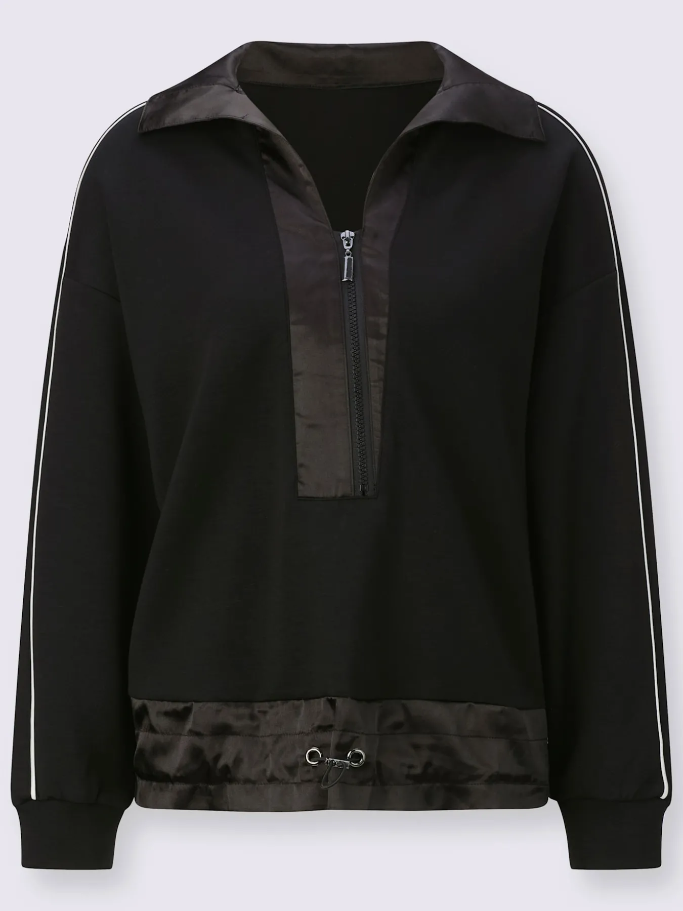 Sweatshirt mélange de modal doux
