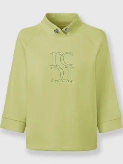Sweatshirt motif de broderie haute qualité
