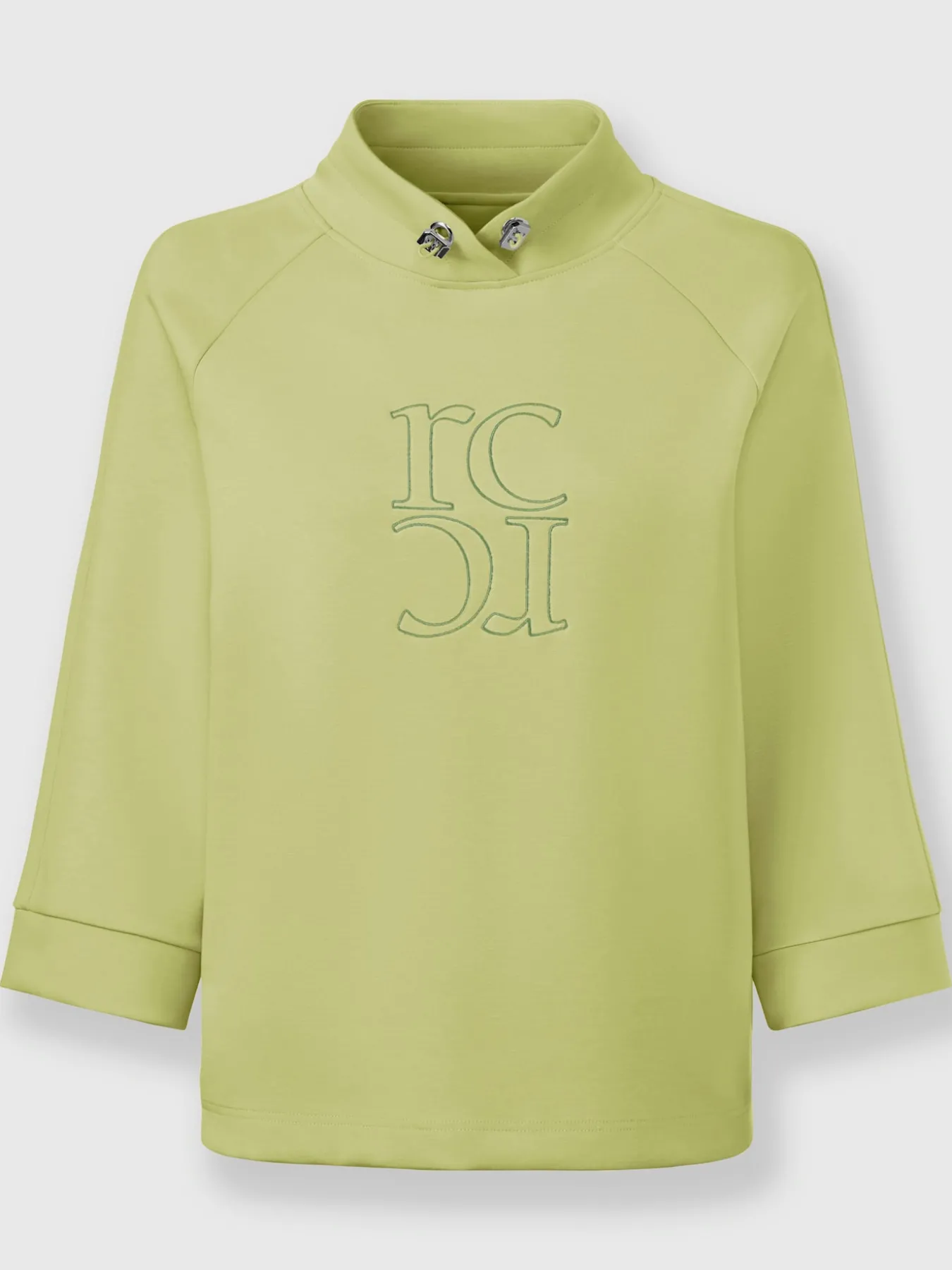 Sweatshirt motif de broderie haute qualité