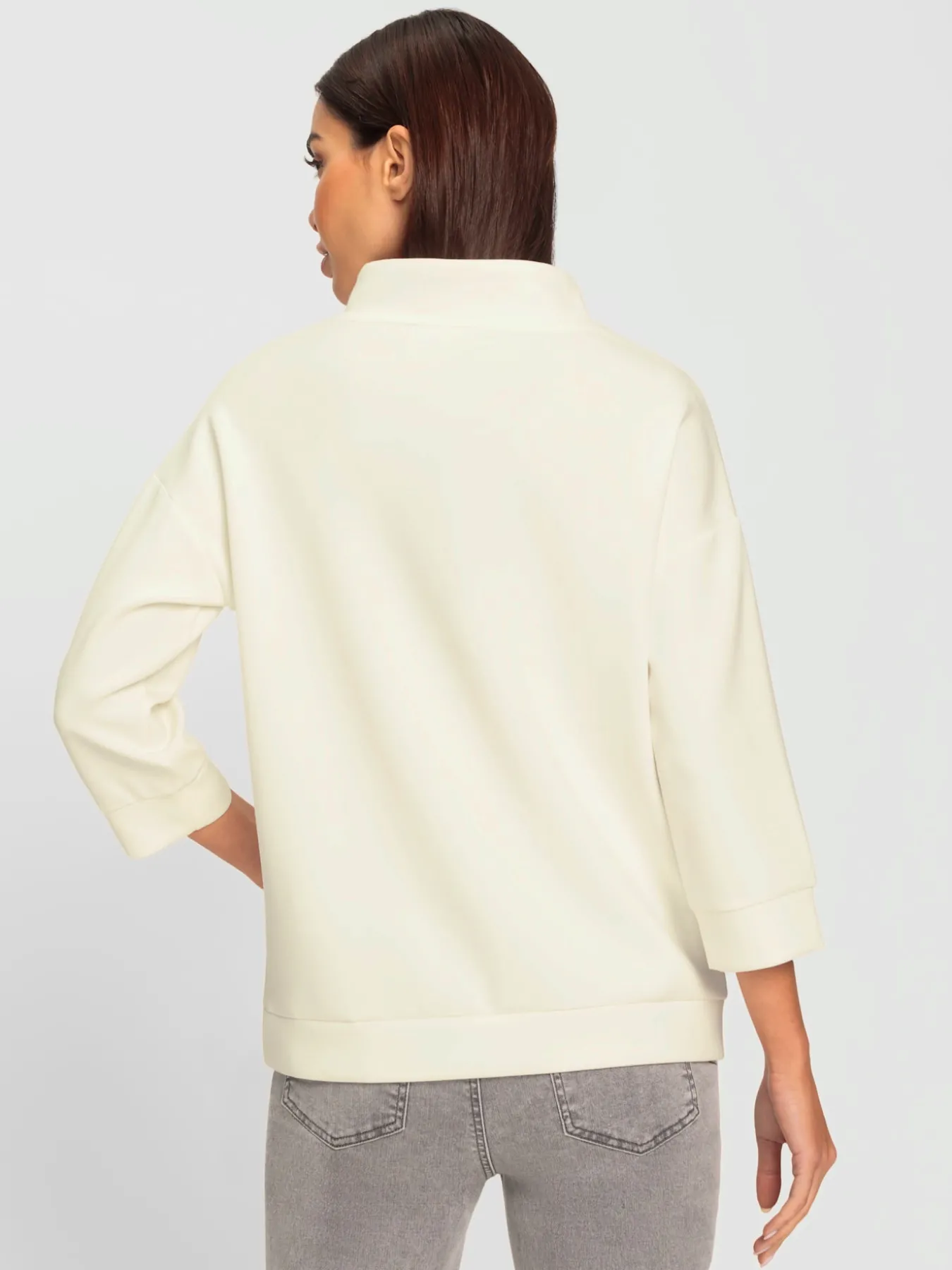 Sweatshirt petites pierres fantaisie