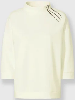 Sweatshirt petites pierres fantaisie