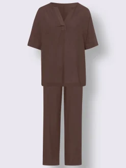 Tailleur pantalon 55% lin