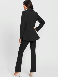 Tailleur pantalon boutons fantaisie
