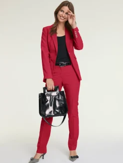 Tailleur pantalon coupe droite