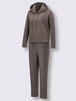 Tenue détente matière sweat