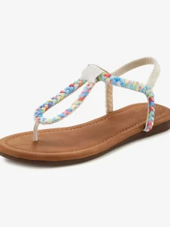 Tongs brides élastiques pour faciliter l'enfilage