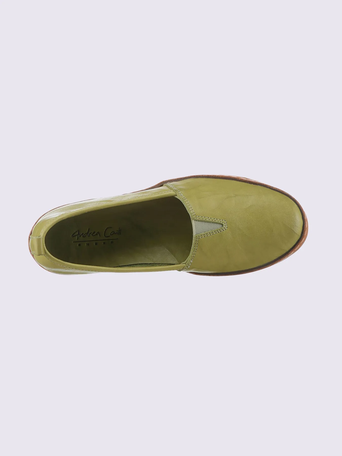 Trotteurs cuir nappa de vache