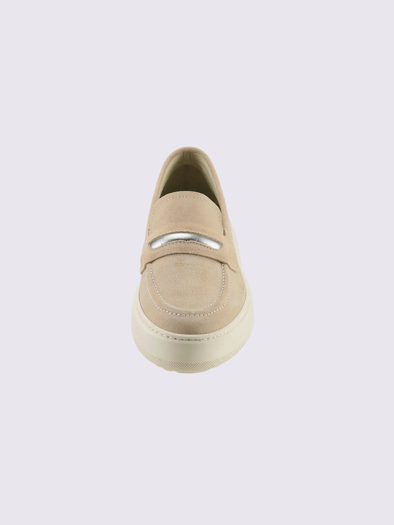 Trotteurs cuir velours de vache.