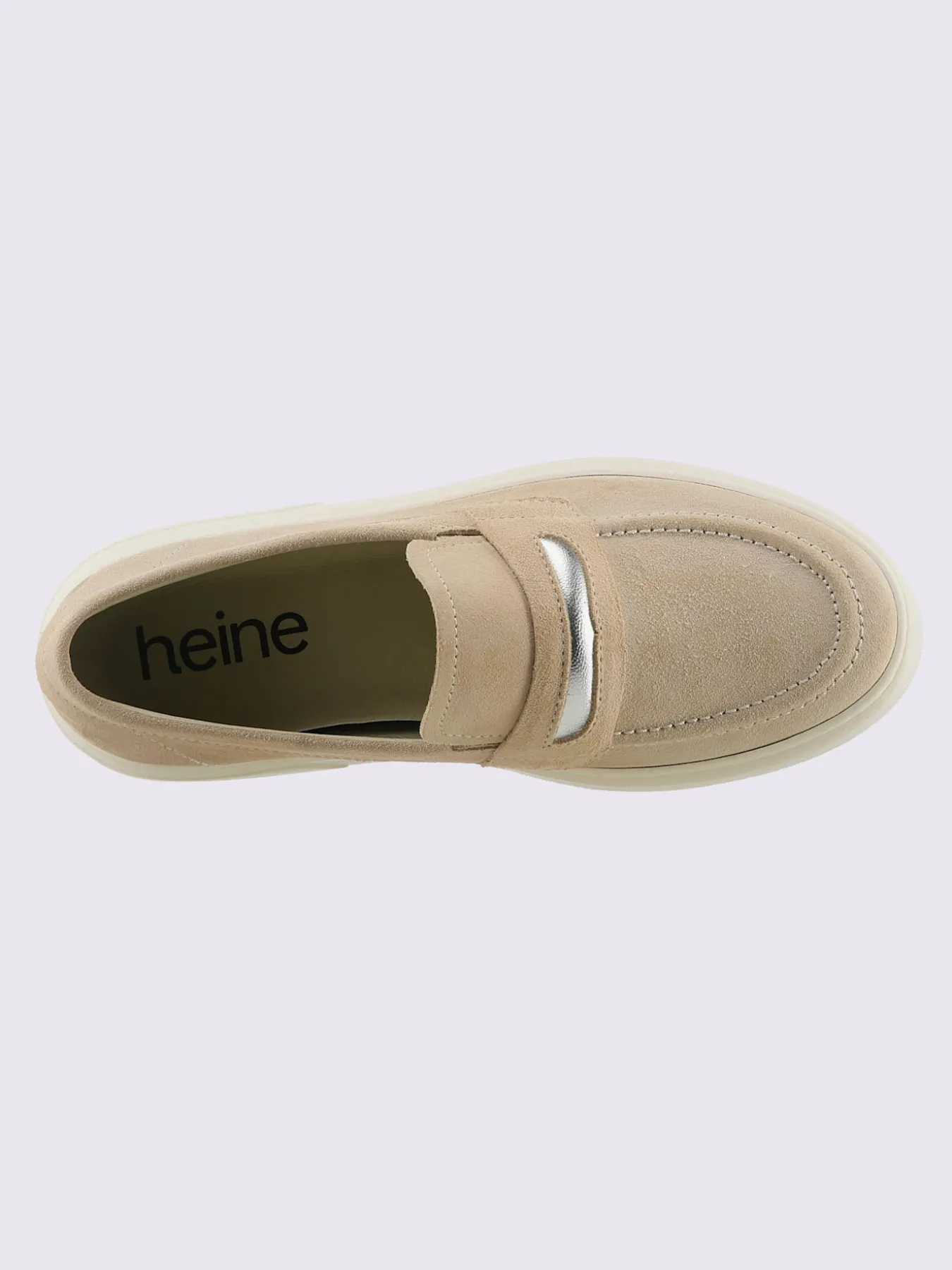 Trotteurs cuir velours de vache.