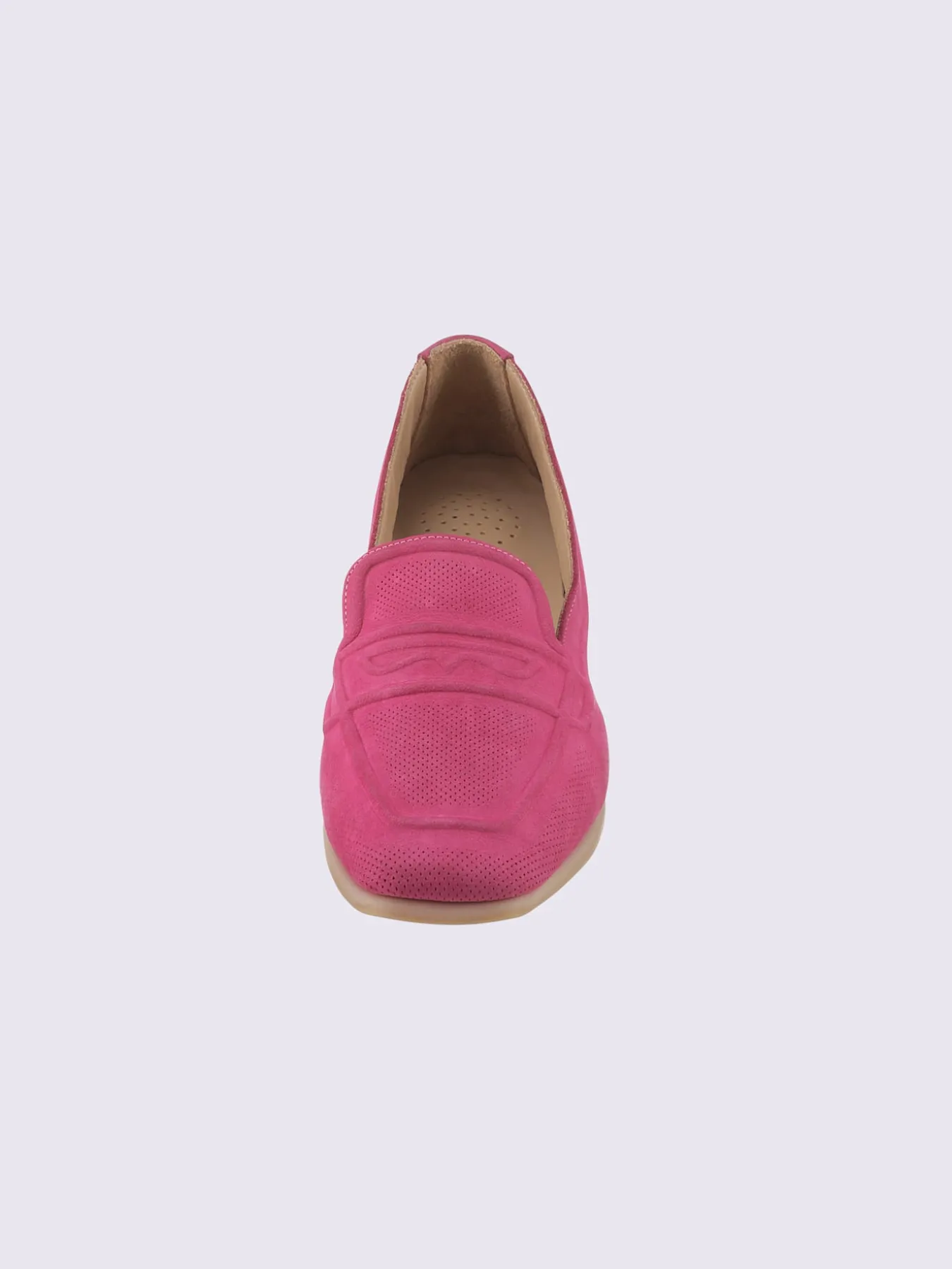 Trotteurs cuir velours de vache.