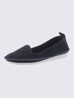 Trotteurs cuir velours de vache.