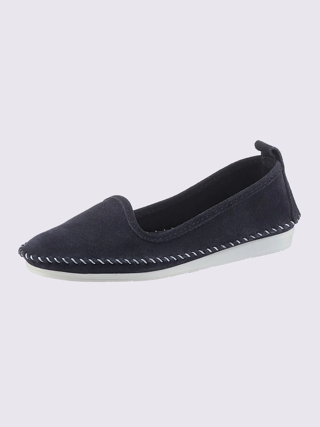Trotteurs cuir velours de vache.